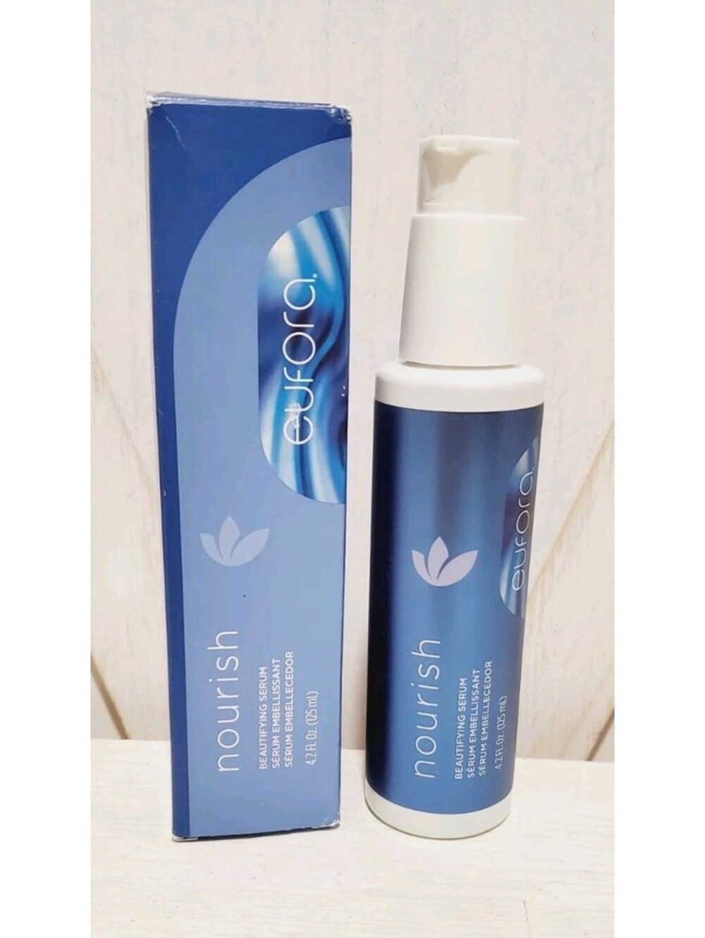 EUFORA Nourish Beautifying Serum Lightweight ~ 4.2 Fl Oz / 125 mL Full Size NEW